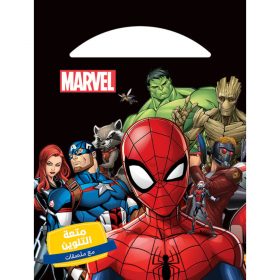 <div class="anwr-bk-title">Marvel - متعة التلوين</div><div class="anwr-bk-auth">  تأليف: MARVEL</div>